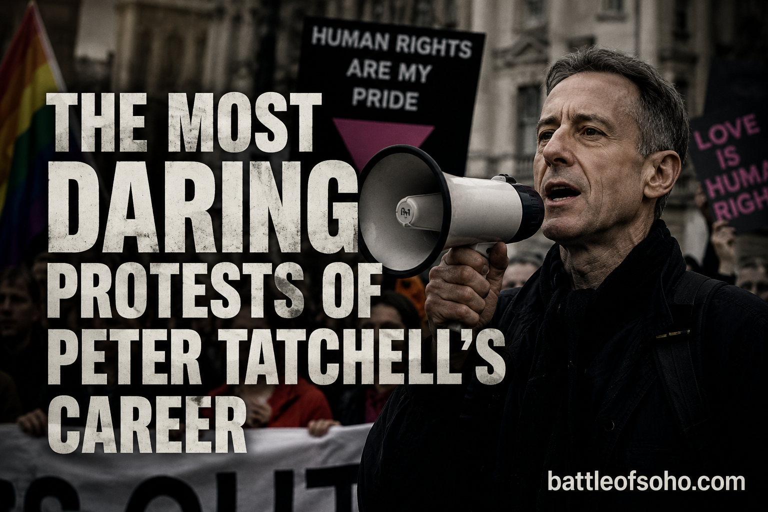 The Most Daring Protests of Peter Tatchell's Career