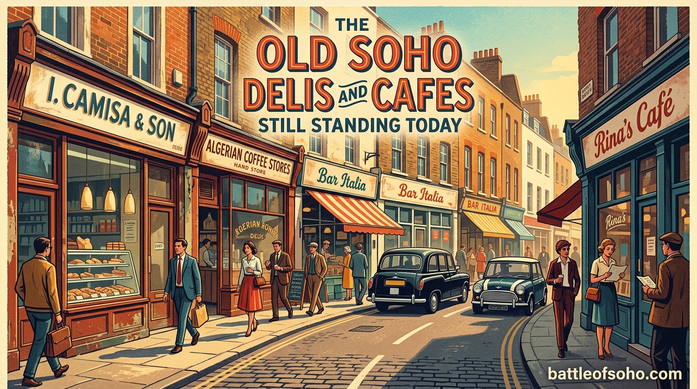The Old Soho Delis and Cafes Still Standing Today