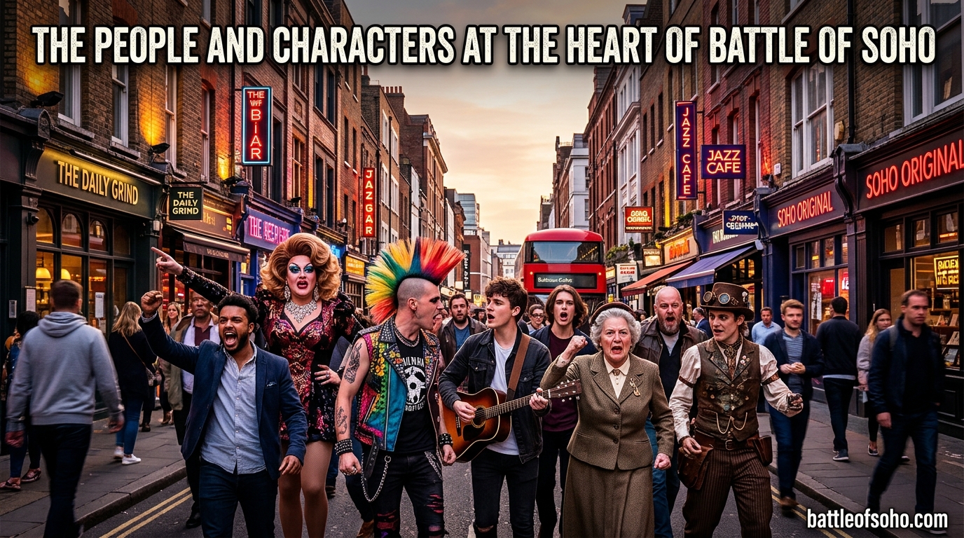 The People and Characters at the Heart of Battle of Soho