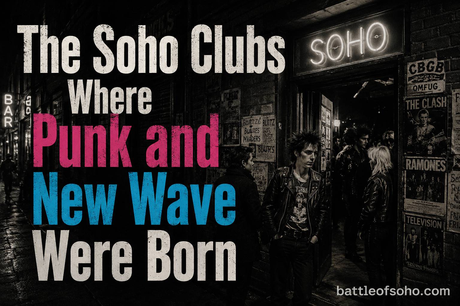The Soho Clubs Where Punk and New Wave Were Born