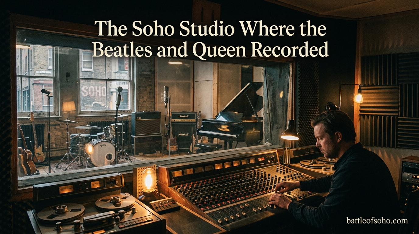 The Soho Studio Where the Beatles and Queen Recorded