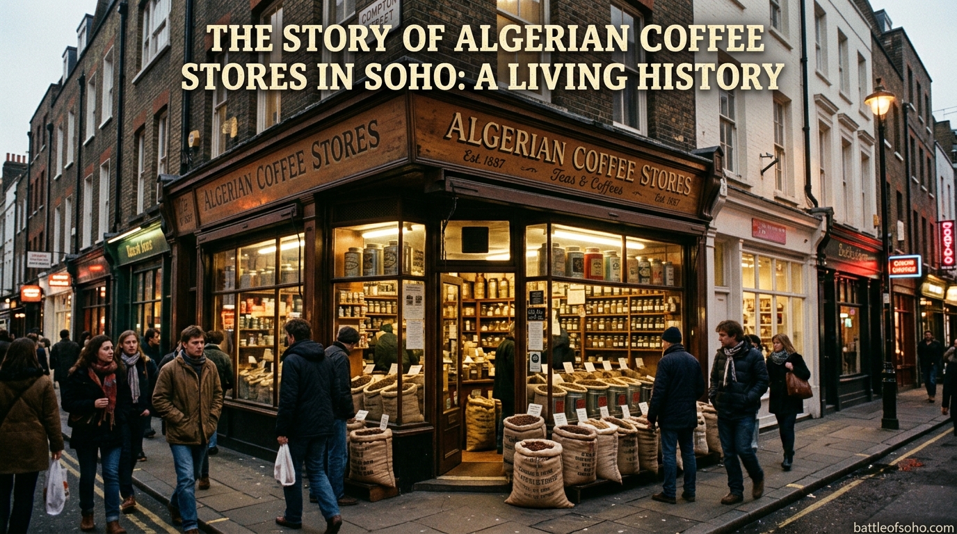 The Story of Algerian Coffee Stores in Soho A Living History