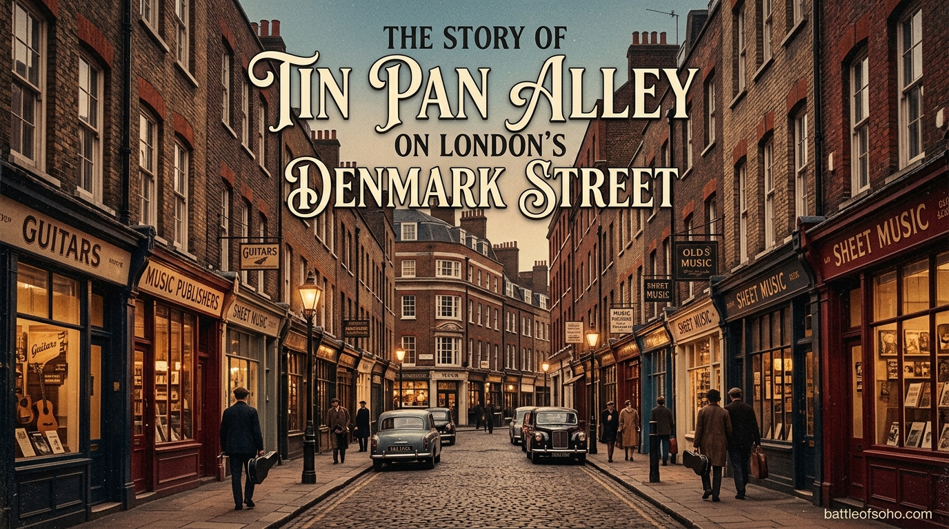 The Story of Tin Pan Alley on London's Denmark Street