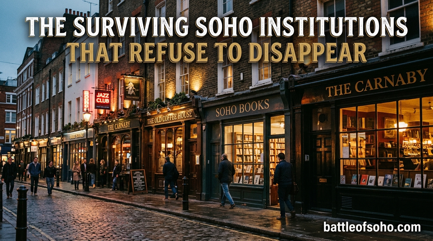 The Surviving Soho Institutions That Refuse to Disappear