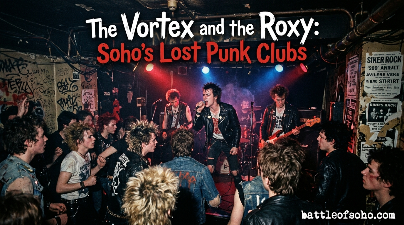 The Vortex and the Roxy Soho's Lost Punk Clubs
