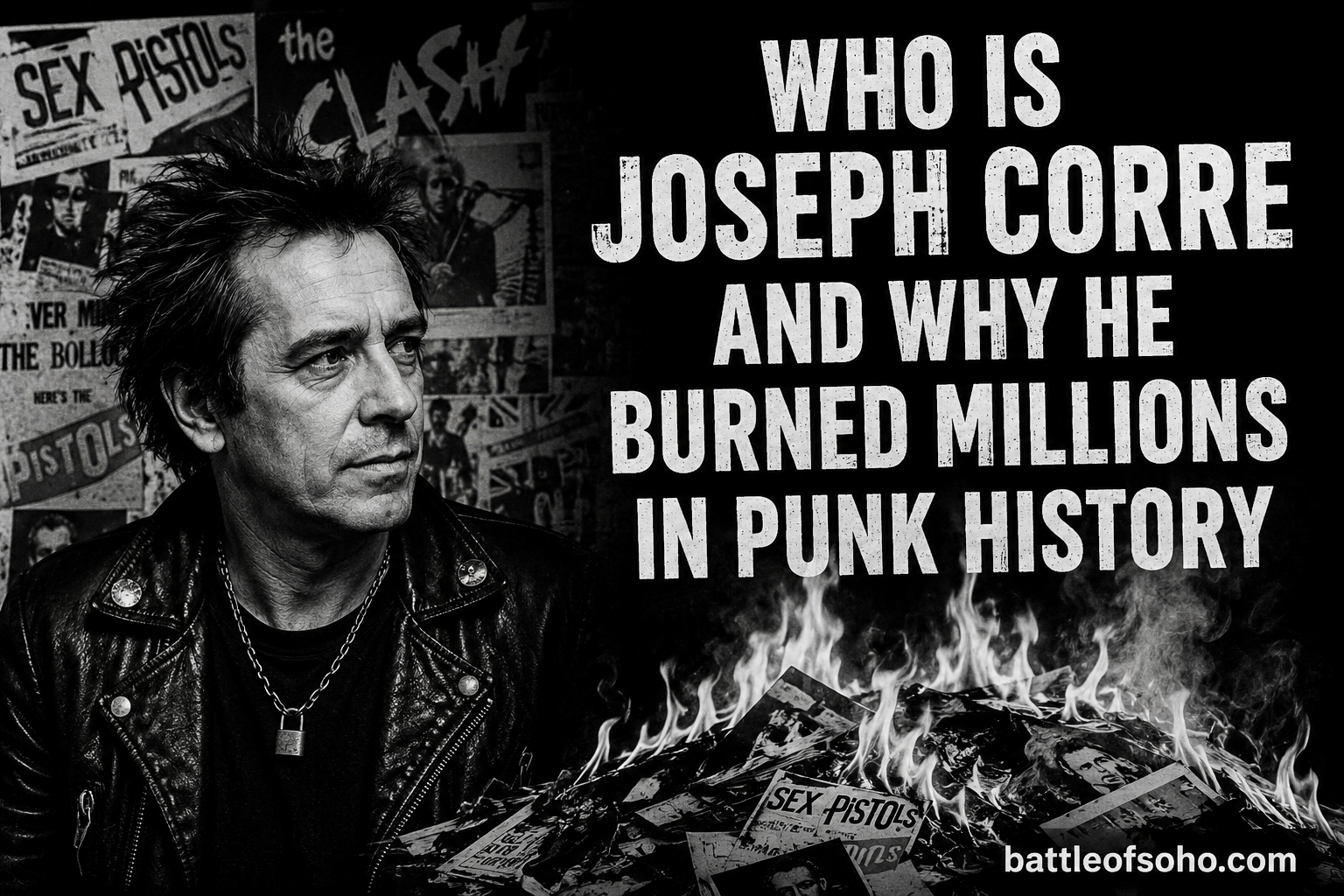 Who Is Joseph Corre and Why He Burned Millions in Punk History