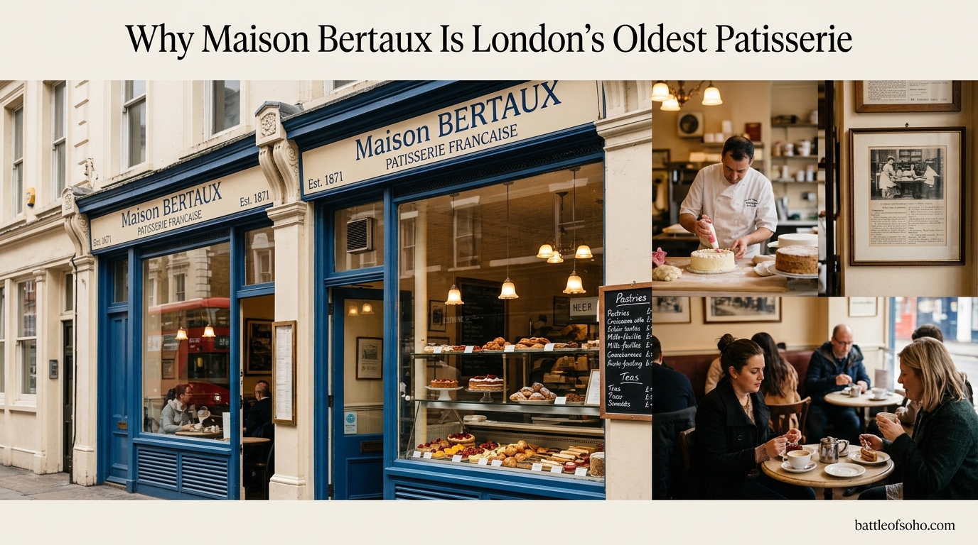 Why Maison Bertaux Is London's Oldest Patisserie