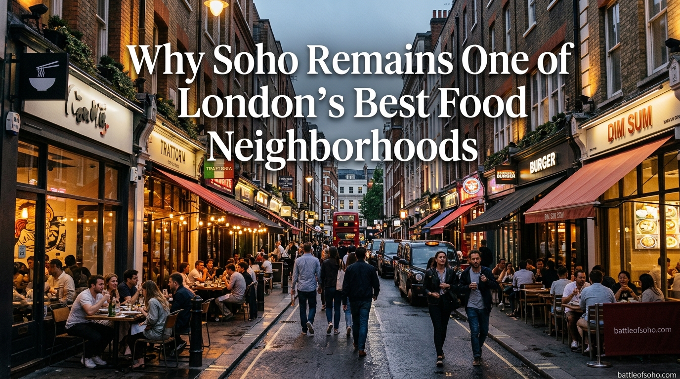 Why Soho Remains One of London's Best Food Neighborhoods