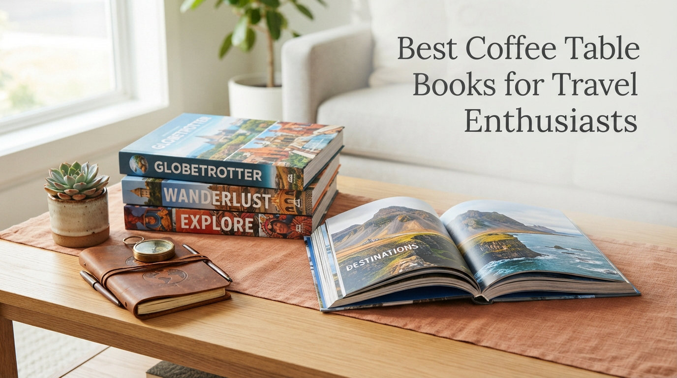 Best Coffee Table Books for Travel Enthusiasts
