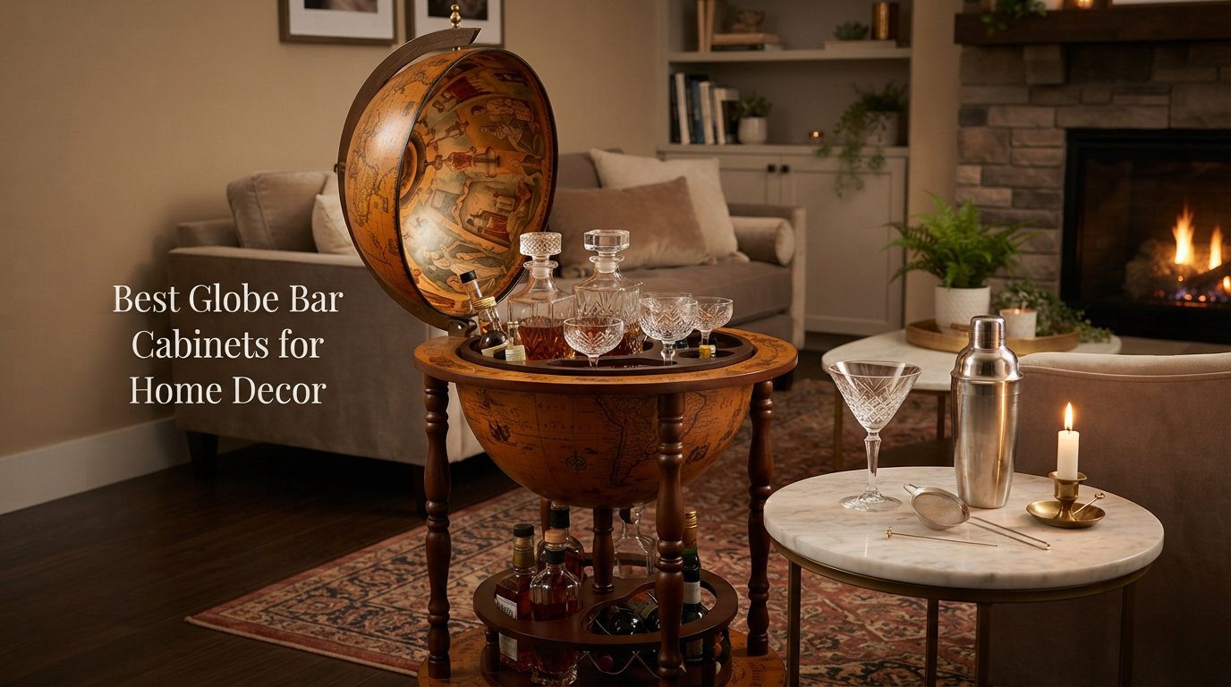 Best Globe Bar Cabinets for Home Decor