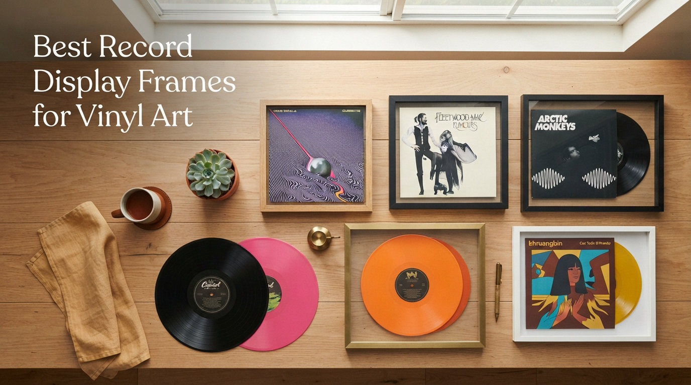 Best Record Display Frames for Vinyl Art