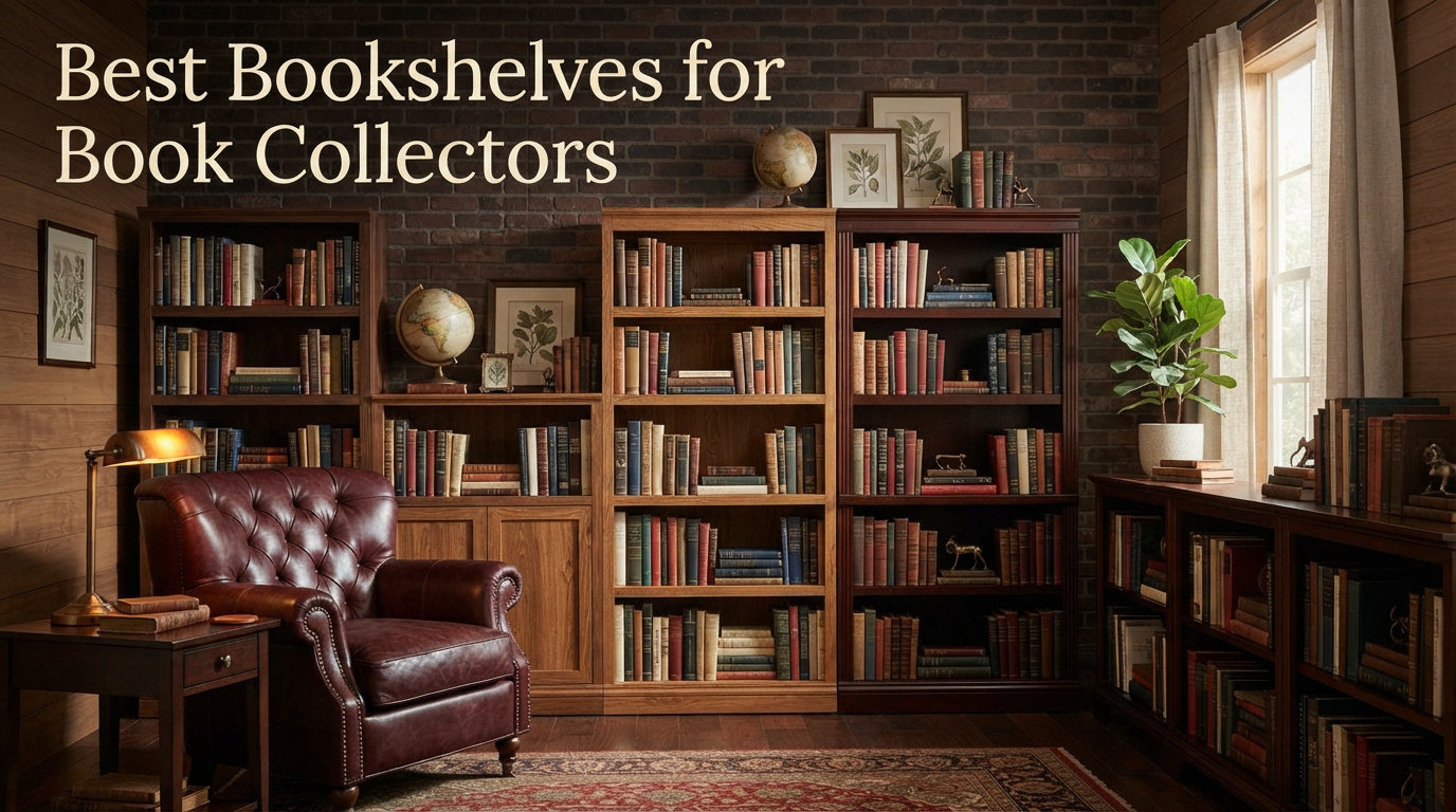 Best Bookshelves for Book Collectors