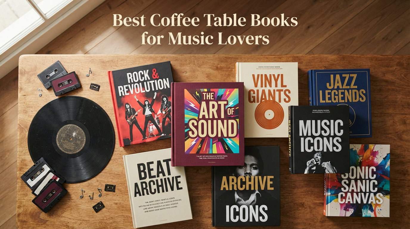 Best Coffee Table Books for Music Lovers