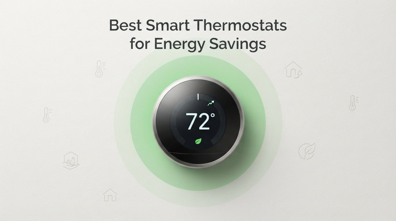 Best Smart Thermostats for Energy Savings