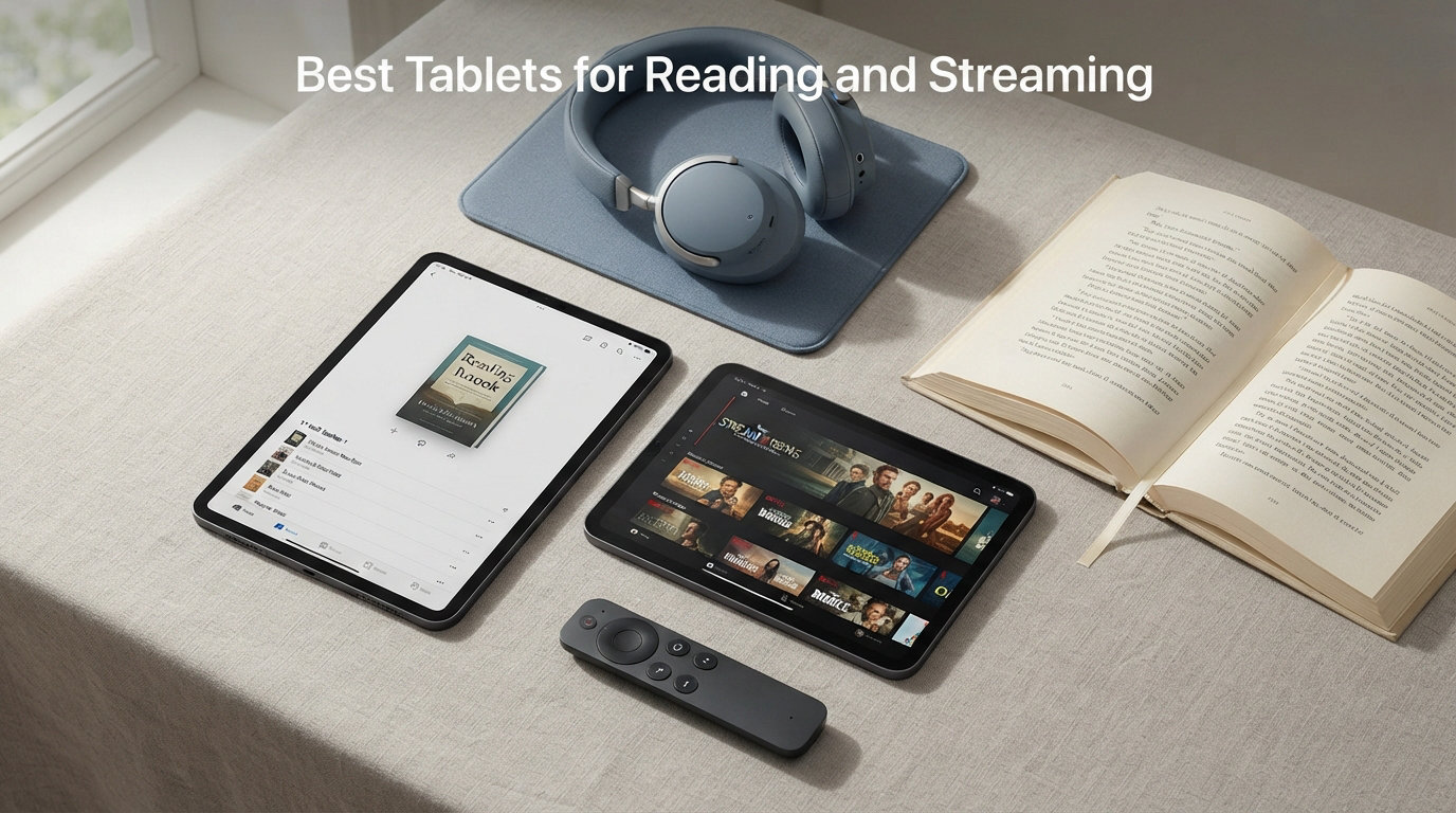 Best Tablets for Reading and Streaming