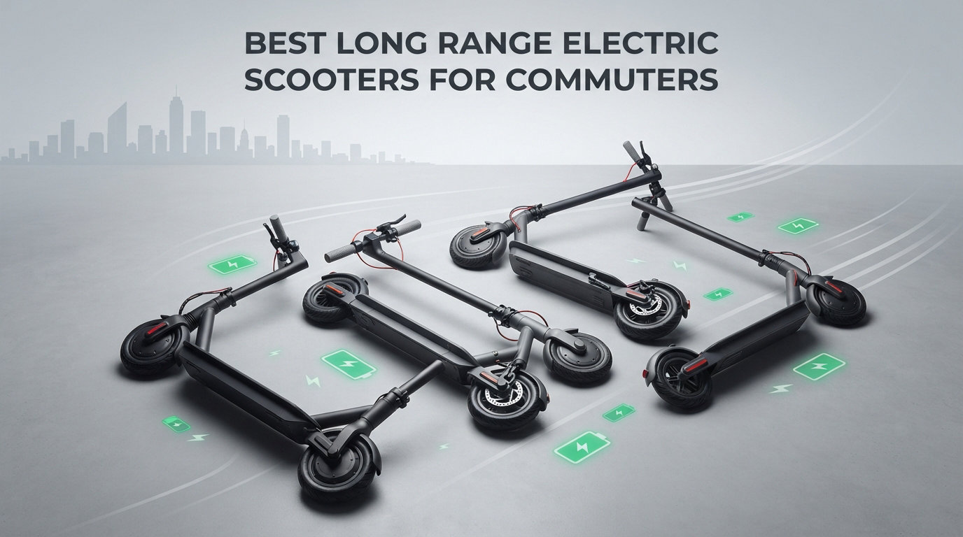 Best Long Range Electric Scooters for Commuters