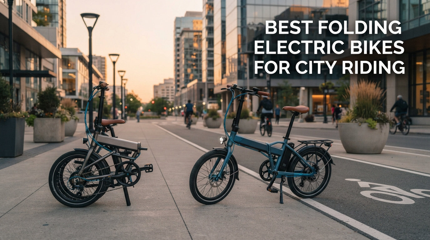 Best Folding Electric Bikes for City Riding