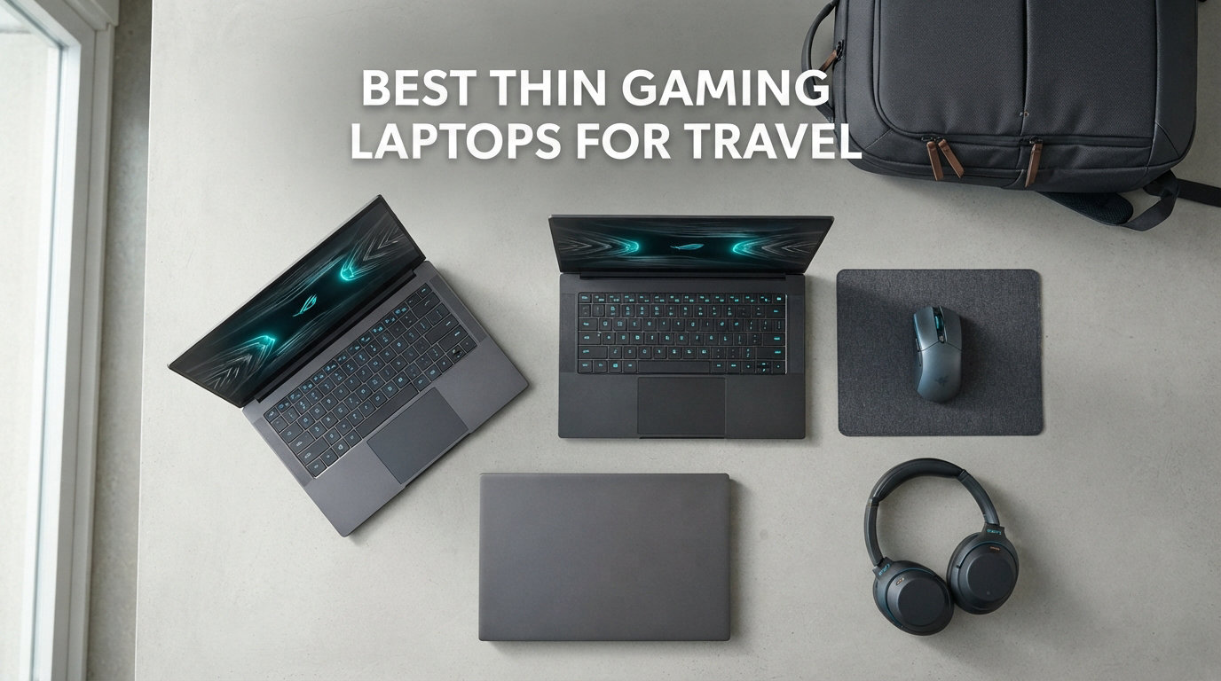 Best Thin Gaming Laptops for Travel