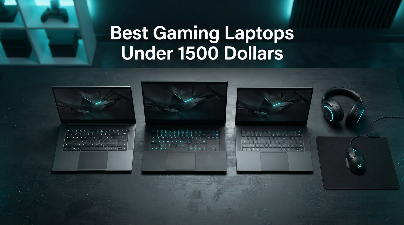 Best Gaming Laptops Under 1500 Dollars