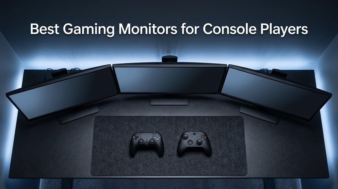 Best Gaming Monitors for Console Players