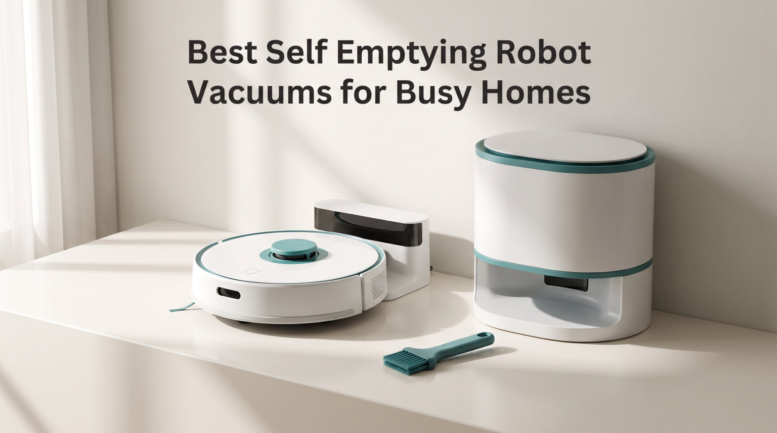 Best Self Emptying Robot Vacuums for Busy Homes