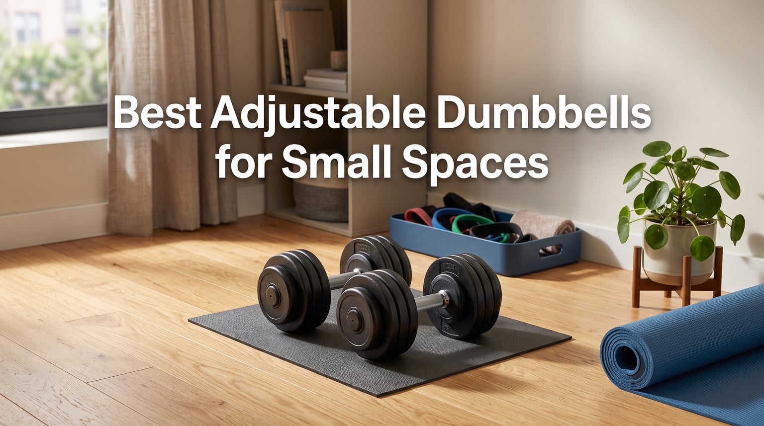 Best Adjustable Dumbbells for Small Spaces
