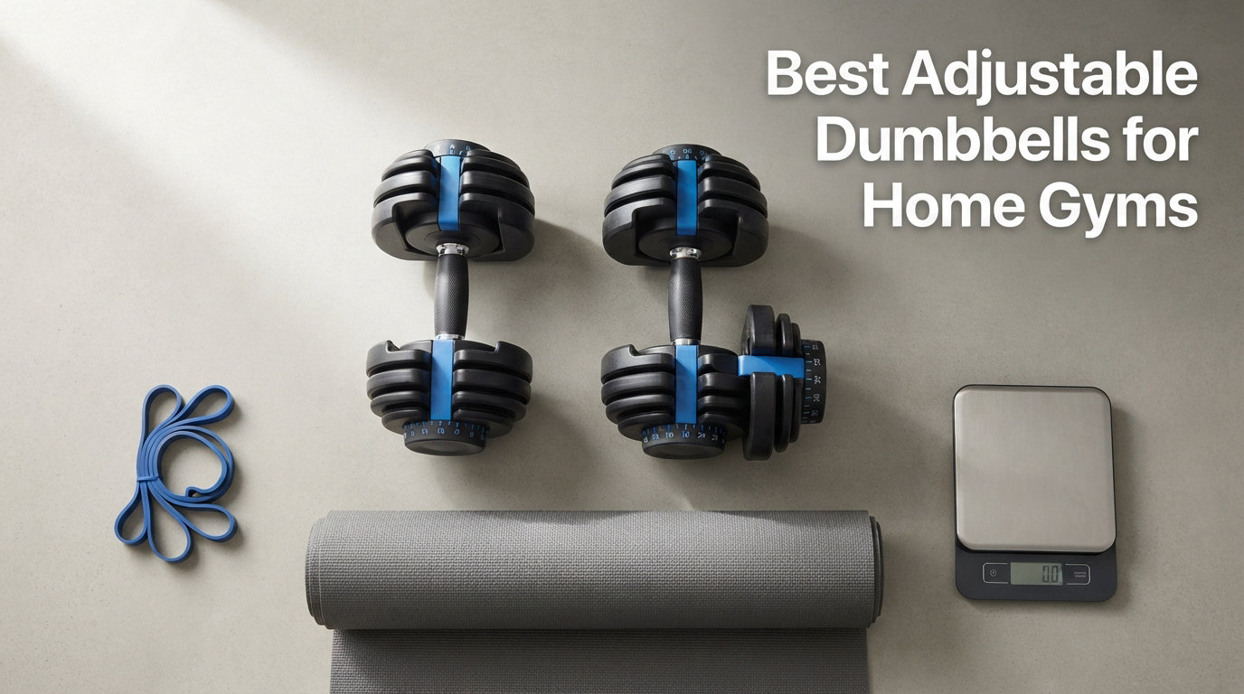 Best Adjustable Dumbbells for Home Gyms