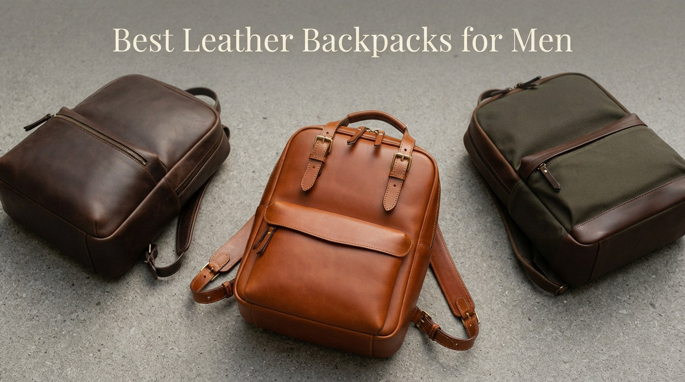 Best Leather Backpacks for Men