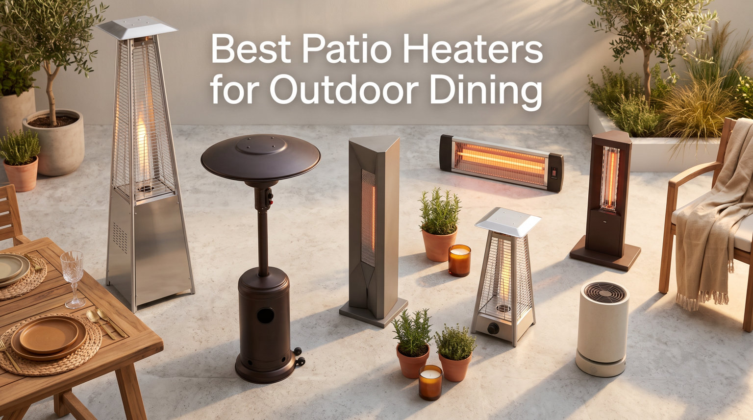 Best Patio Heaters for Outdoor Dining