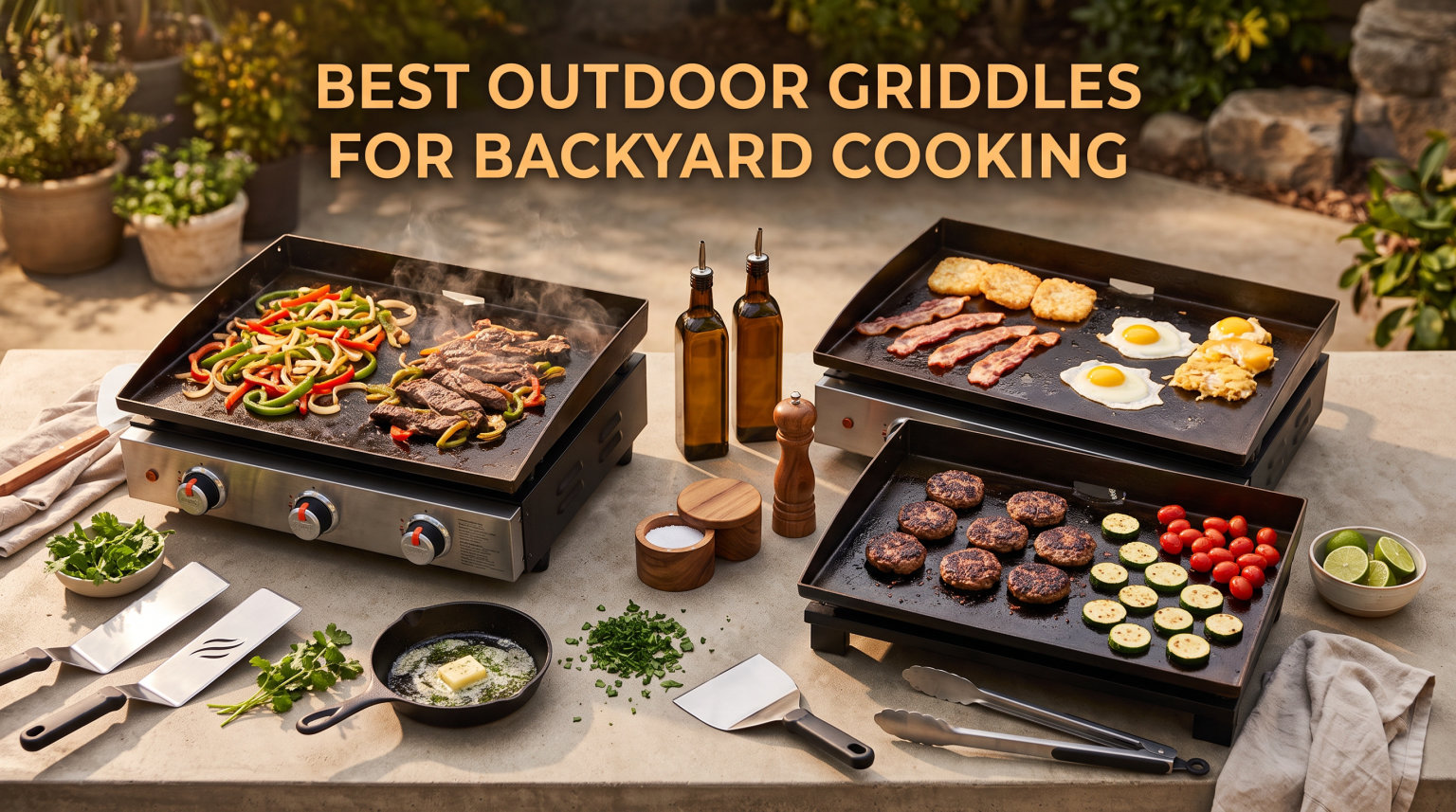 Best Outdoor Griddles for Backyard Cooking