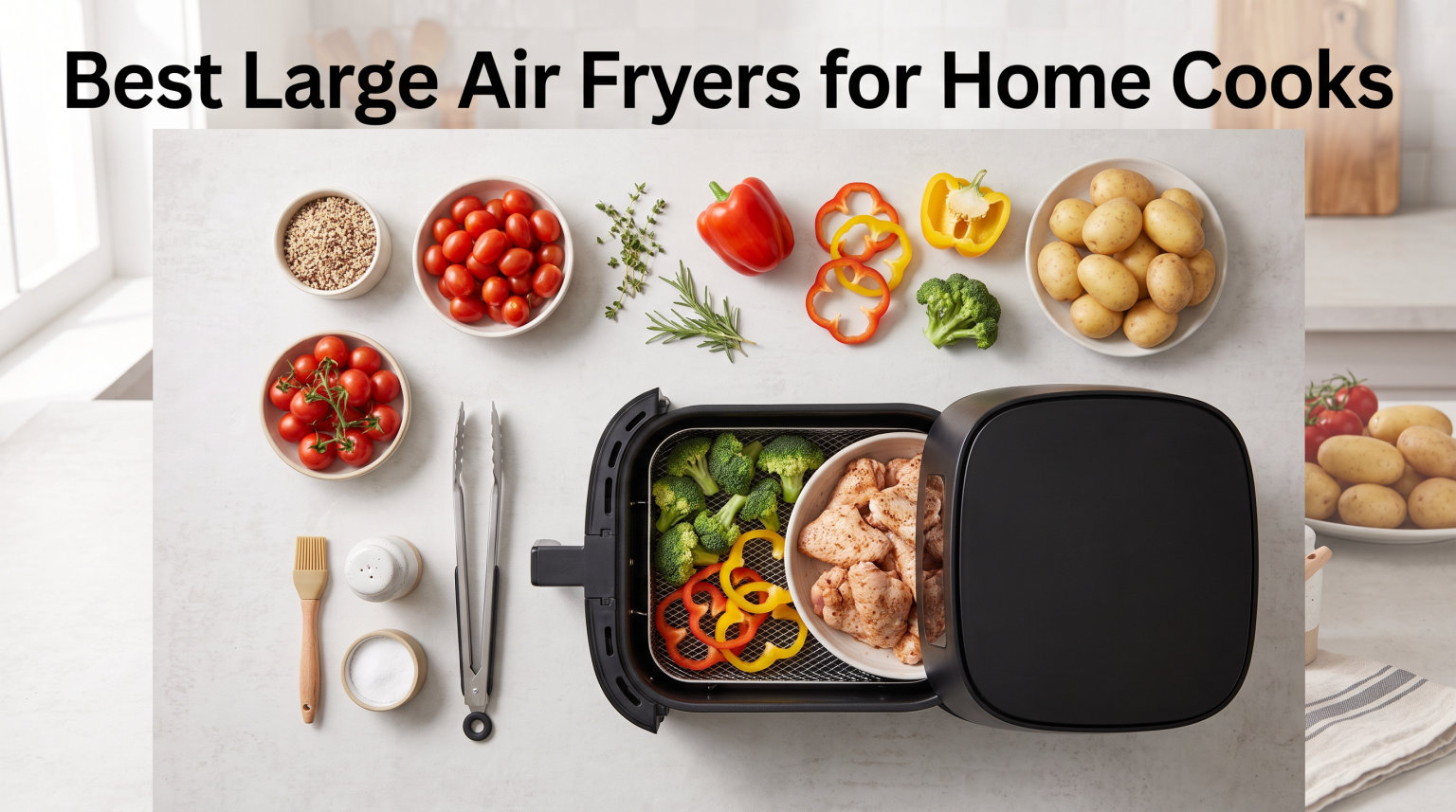 Best Large Air Fryers for Home Cooks