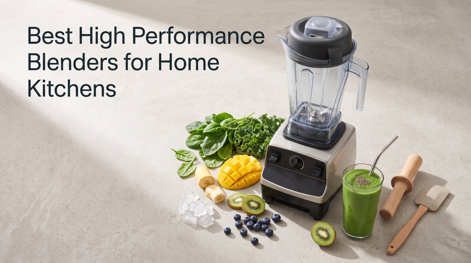 Best High Performance Blenders for Home Kitchens