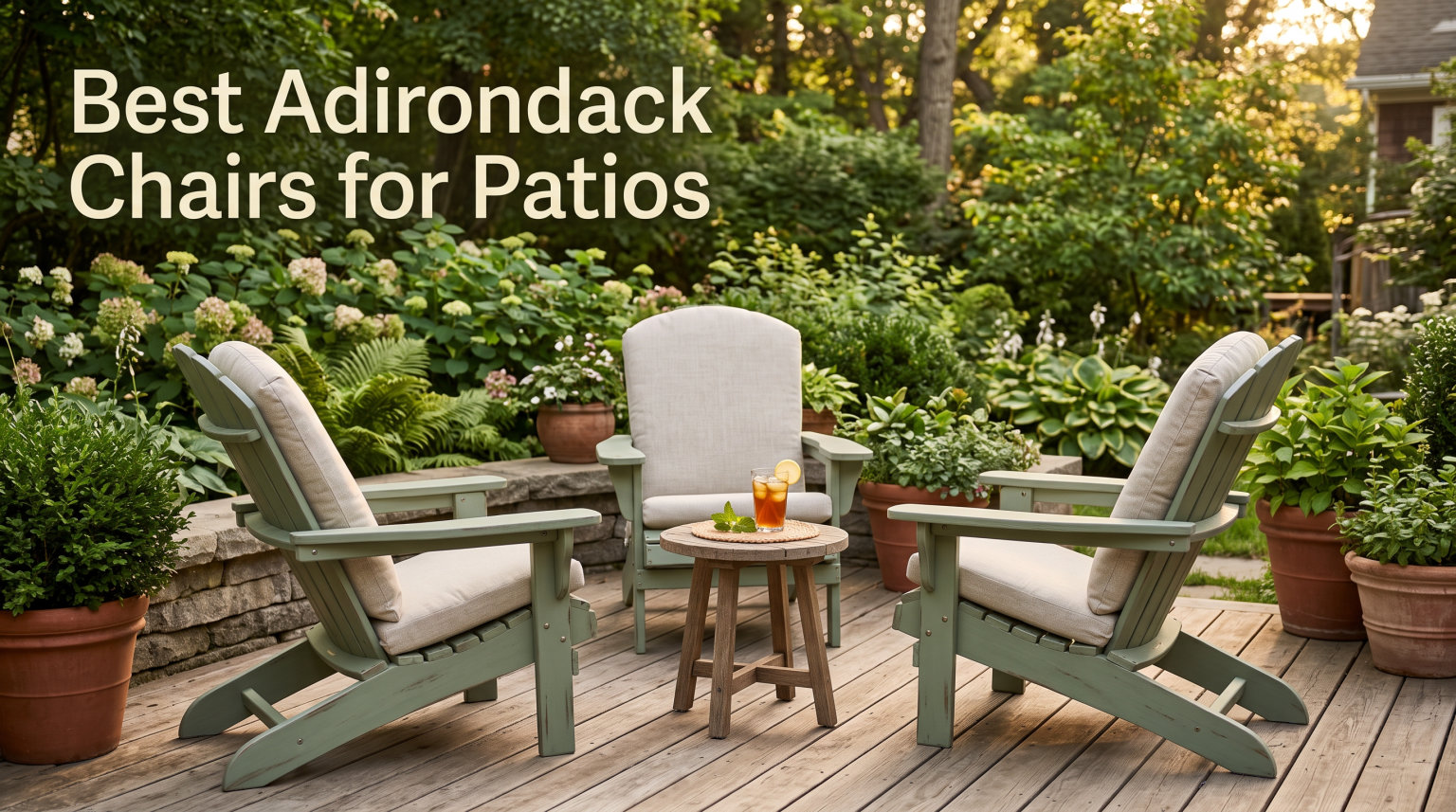 Best Adirondack Chairs for Patios