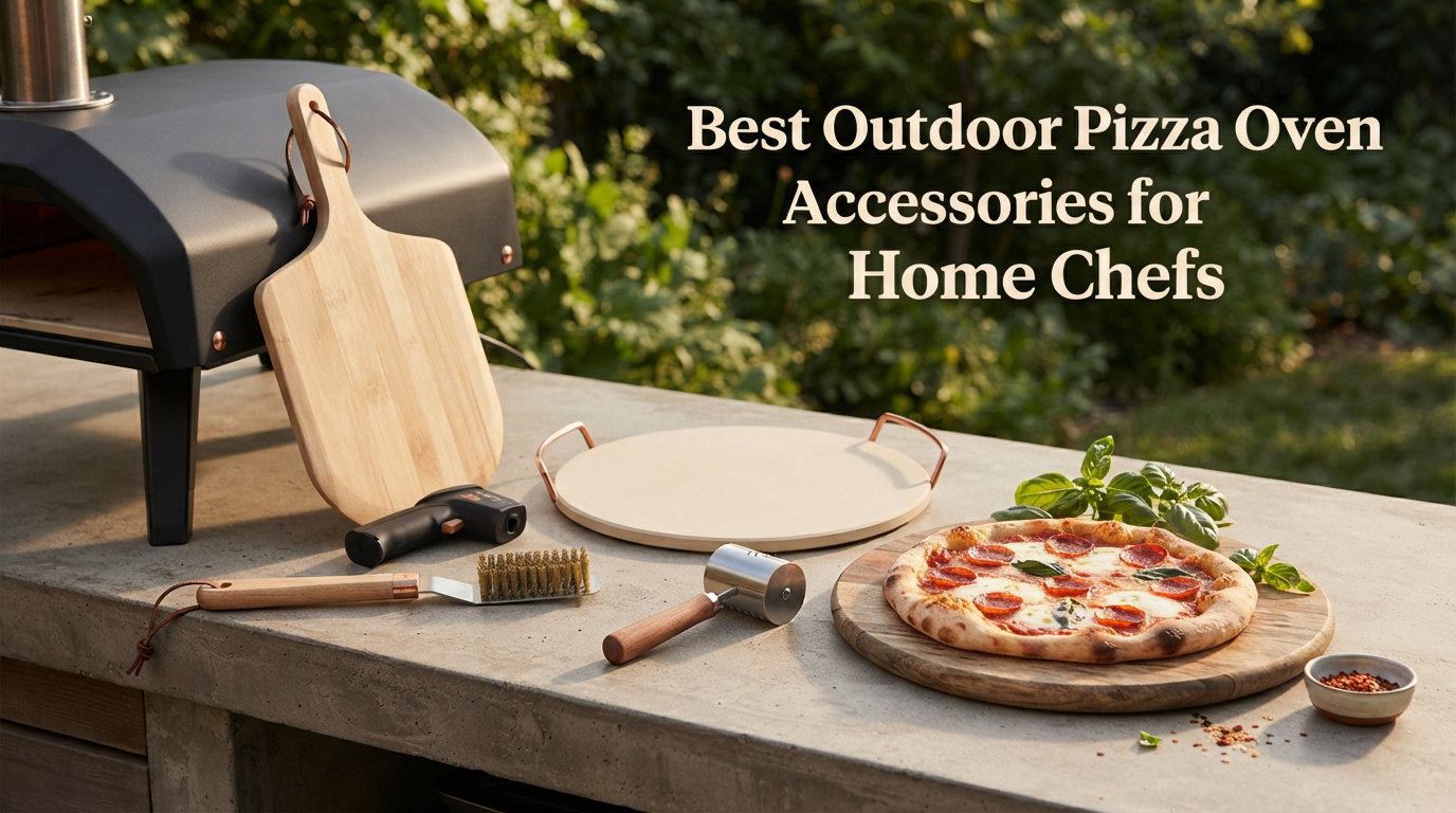 Best Outdoor Pizza Oven Accessories for Home Chefs
