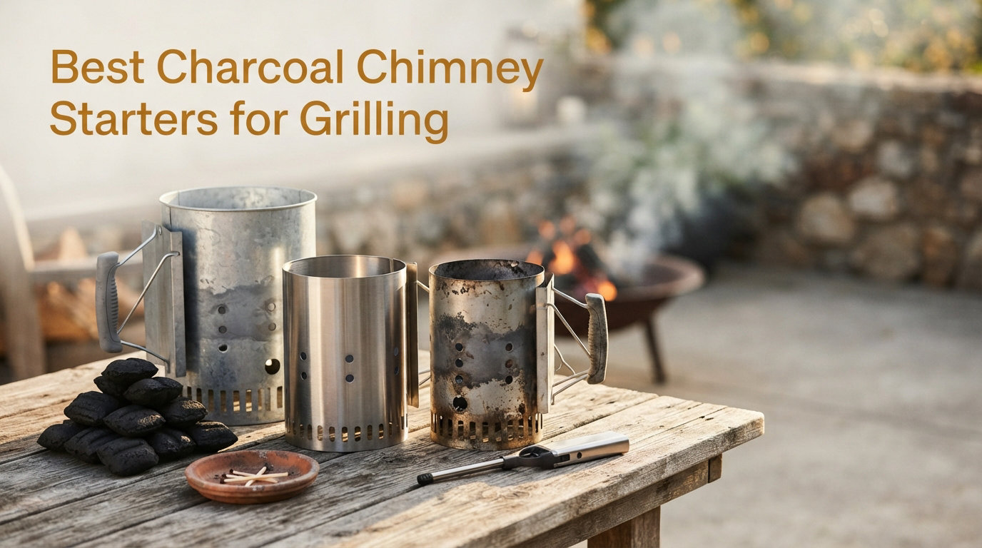Best Charcoal Chimney Starters for Grilling