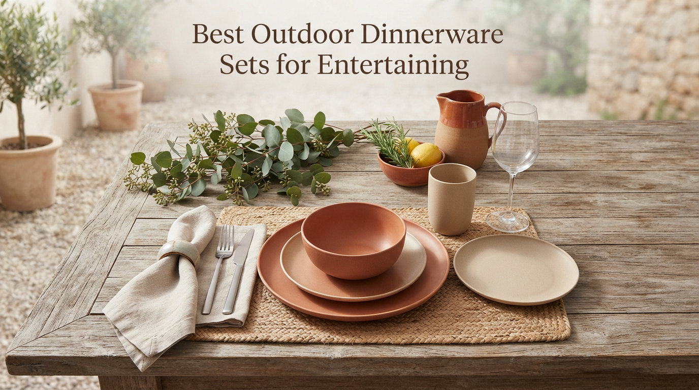 Best Outdoor Dinnerware Sets for Entertaining