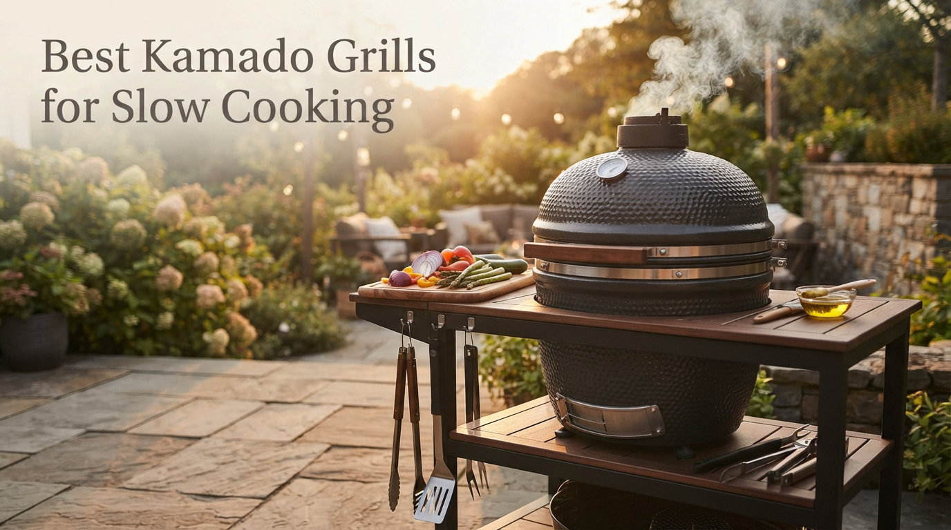 Best Kamado Grills for Slow Cooking