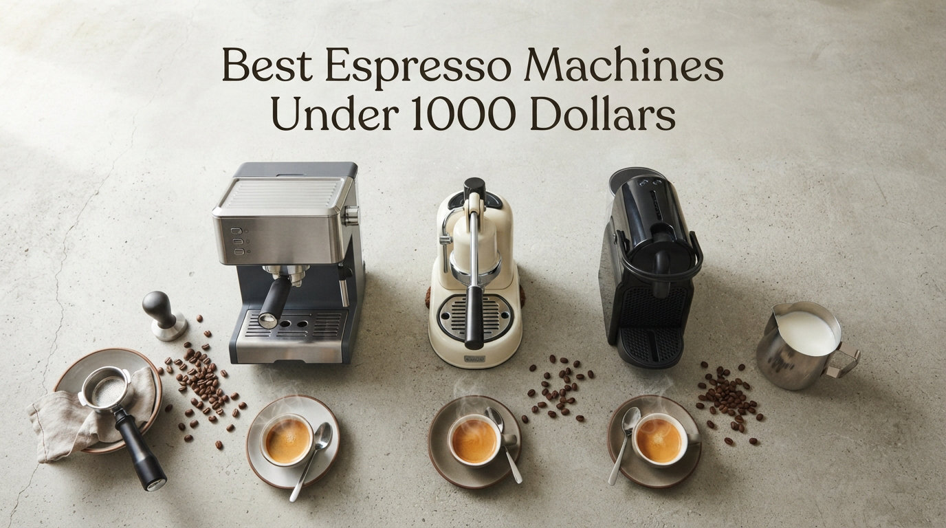 Best Espresso Machines Under 1000 Dollars