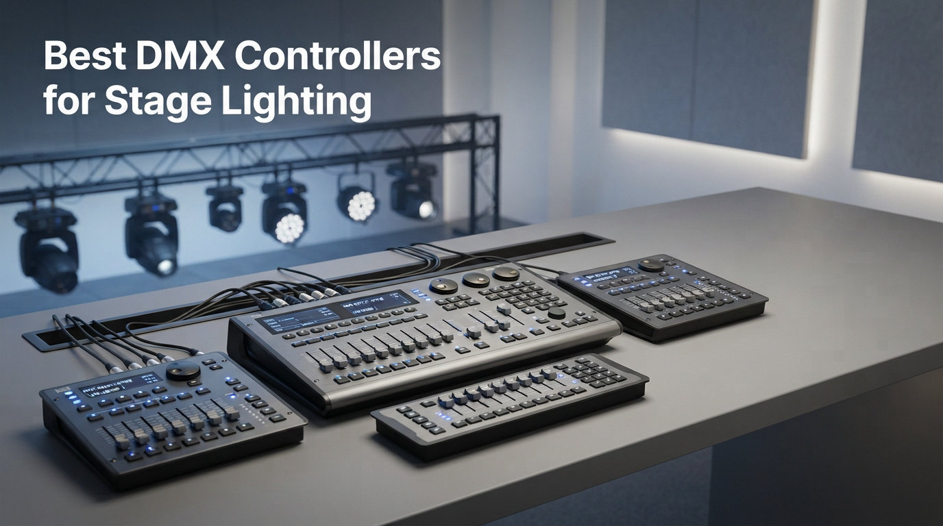 Best DMX Controllers for Stage Lighting