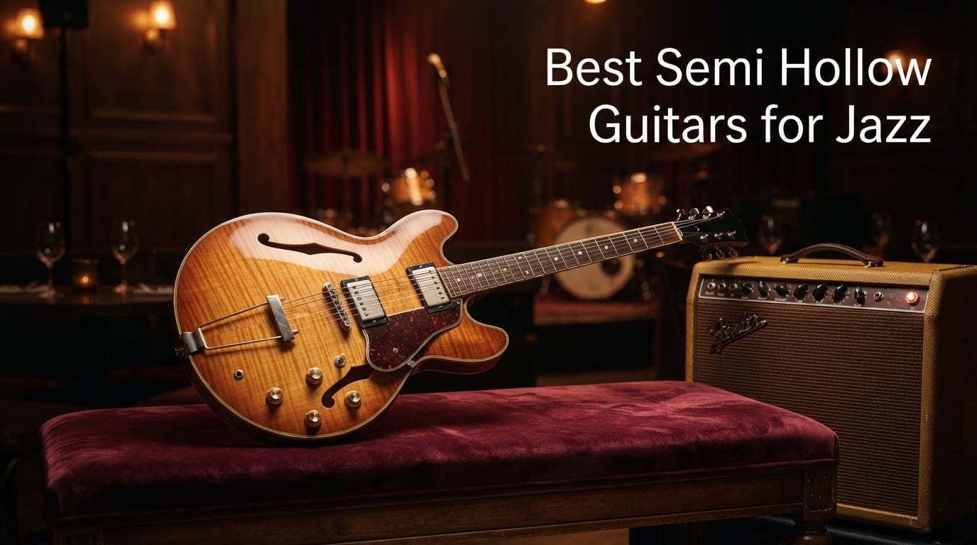 Best Semi Hollow Guitars for Jazz