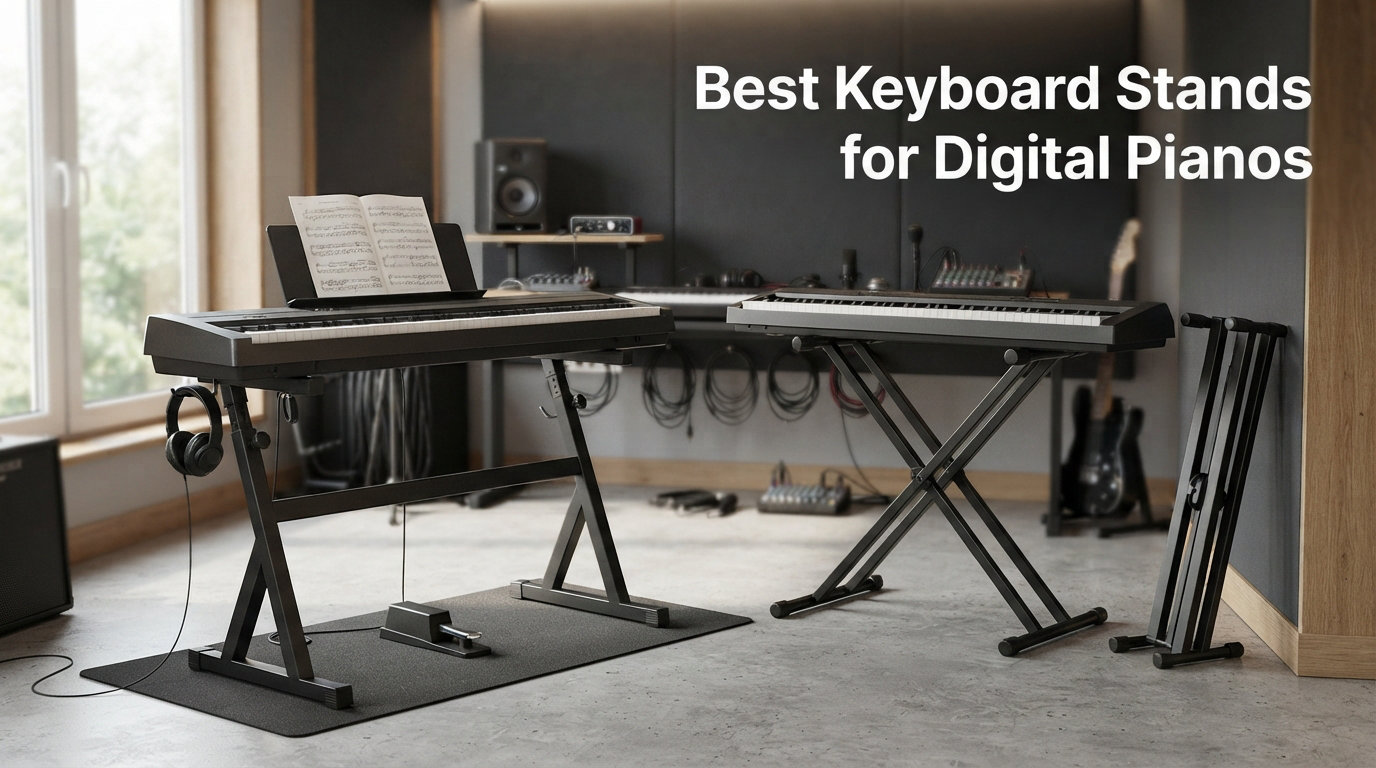 Best Keyboard Stands for Digital Pianos