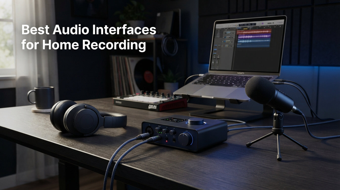 Best Audio Interfaces for Home Recording