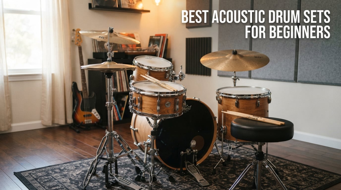 Best Acoustic Drum Sets for Beginners