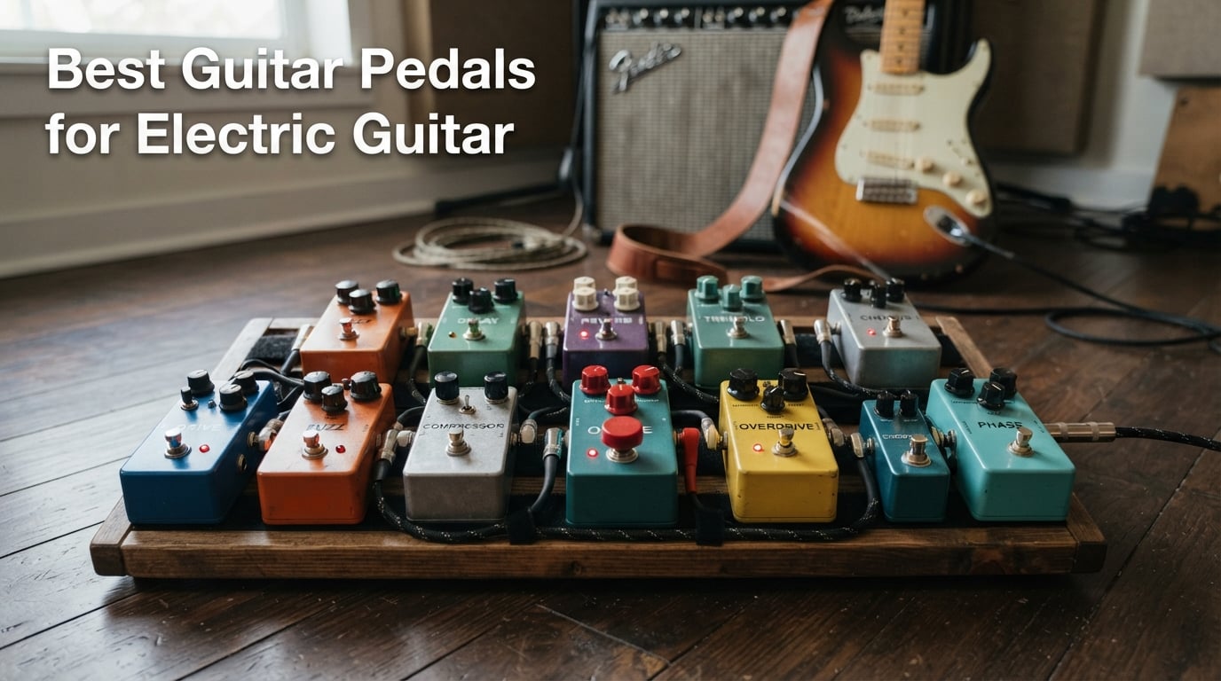 Best Guitar Pedals for Electric Guitar