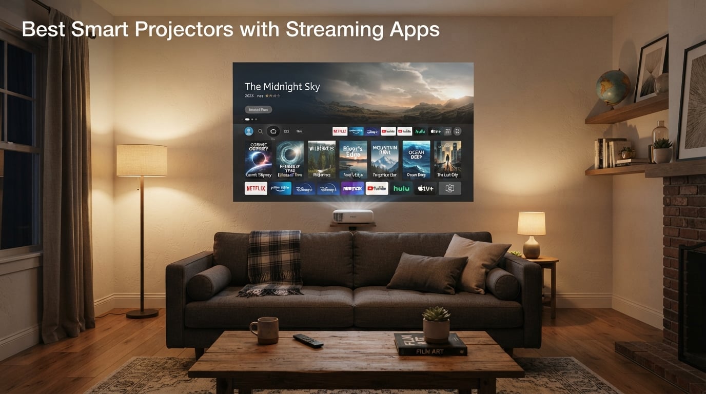 Best Smart Projectors with Streaming Apps