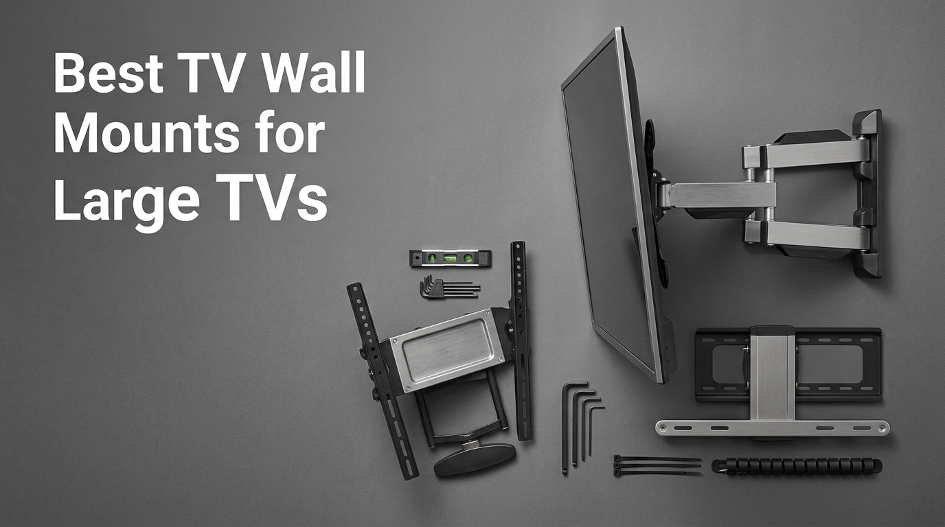 Best TV Wall Mounts for Large TVs
