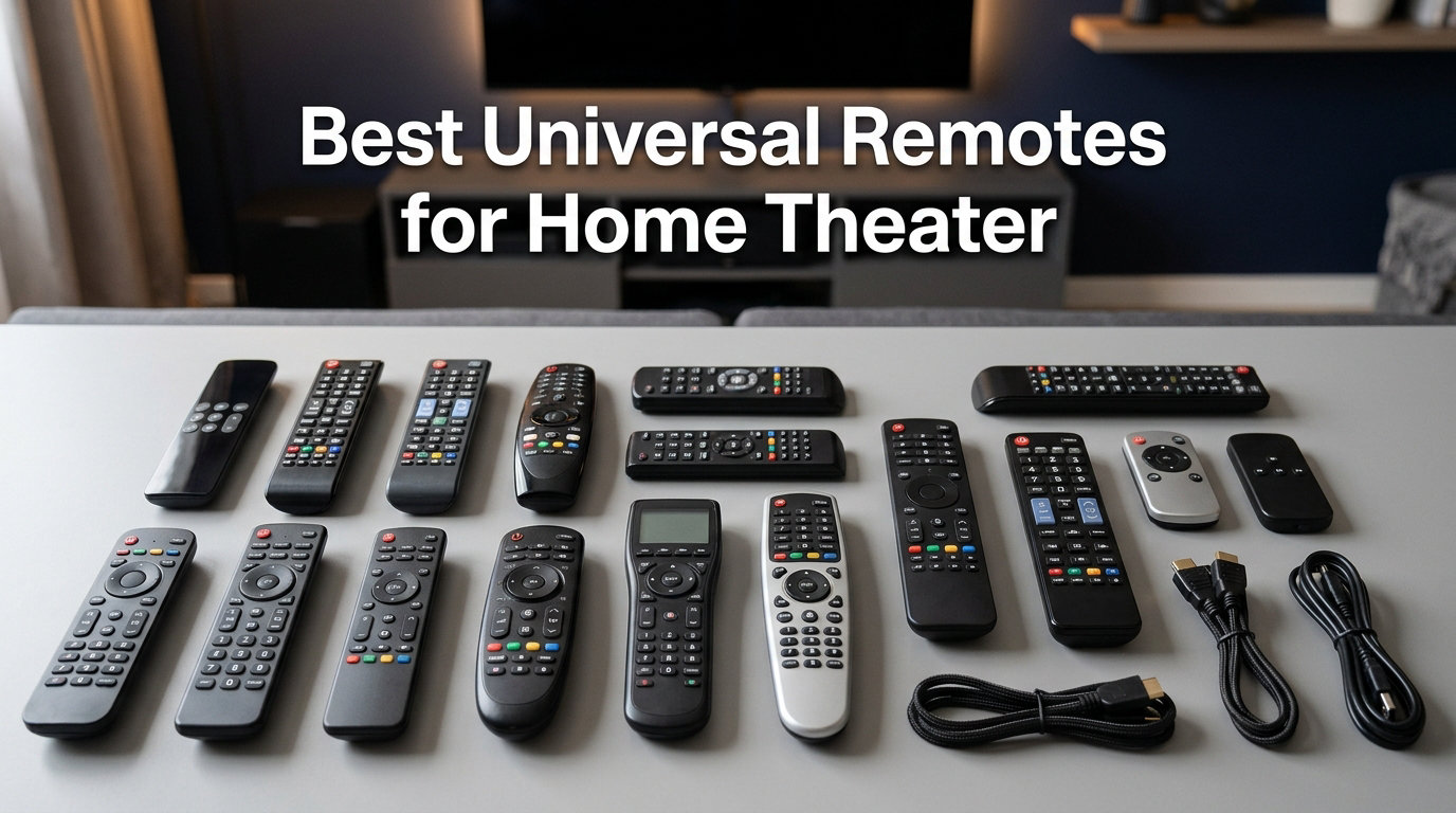Best Universal Remotes for Home Theater