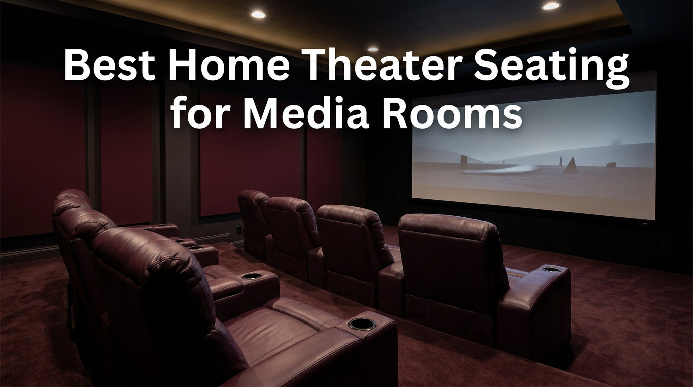 Best Home Theater Seating for Media Rooms