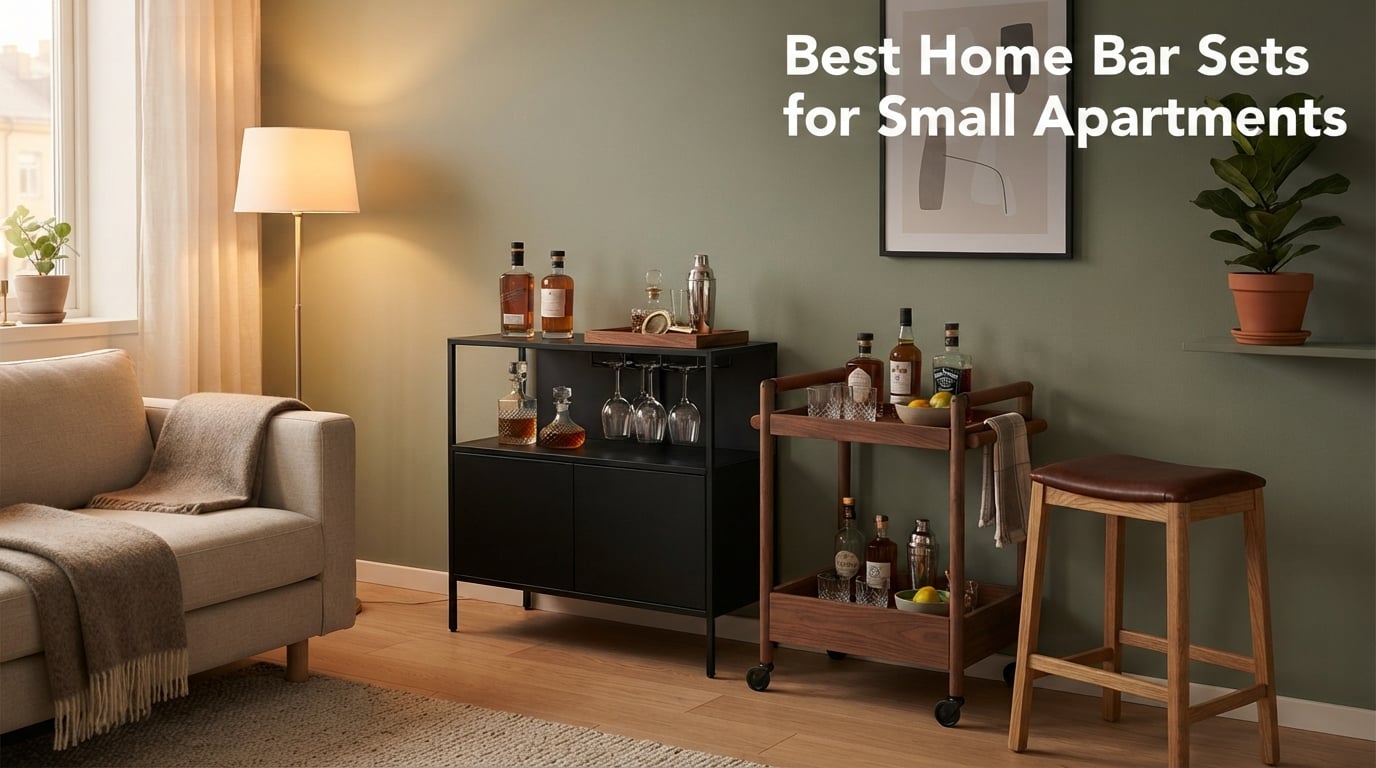 Best Home Bar Sets for Small Apartments