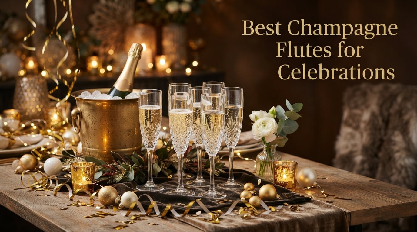 Best Champagne Flutes for Celebrations